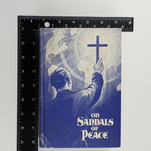 Religious Evangelical Lutheran Book Set 1940s Sandals Peace Wings Faith Bible - Picture 15 of 16